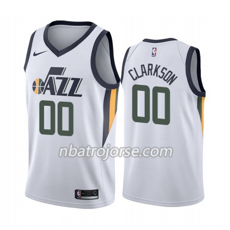 Män Utah Jazz Tröja Jordan Clarkson 00 2019-20 Nike Association Edition Swingman